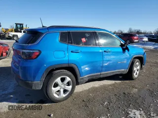 2021 Jeep Compass Latitude z VIN 3C4NJDBB5MT507557, wystawiony jako Copart lot #88755955 z przebiegiem 46 134 mil mil oraz Nie do naprawy • Non repairable. Historia ofert i sprzedaży dostępna na DreamBid. Obrazek 3.