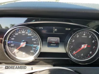 2018 Mercedes-Benz E-Class E 400 with VIN WDD1J6FB0JF020685, listed as a Copart auction lot 48435895 with 49,602 mi miles and Clean Title. Bid and sale history available at carsss.com. Image 9.