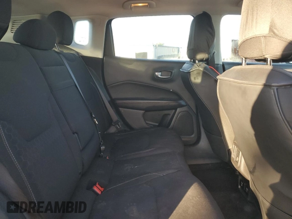 2018 Jeep Compass Sport with VIN 3C4NJCAB4JT411653, listed as a Copart auction lot 50566965 with 142,049 mi miles and Salvage Title. Bid and sale history available at carsss.com. Image 12.