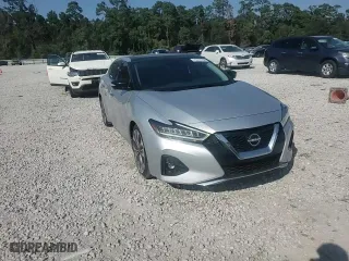 2023 Nissan Maxima Platinum with VIN 1N4AA6FV7PC502476, listed as a Copart auction lot 75319754 with 44,879 mi miles and Salvage Title. Bid and sale history available at carsss.com. Image 13.