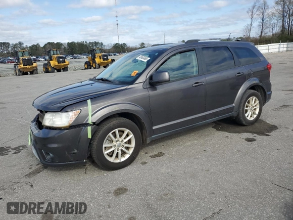 2017 Dodge Journey SXT with VIN 3C4PDCBBXHT685206, listed as a Copart auction lot 49463485 with 186,831 mi miles and Salvage Title. Bid and sale history available at DreamBid. Image 1.
