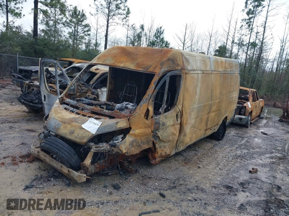 2023 Ram ProMaster Cargo with VIN 3C6MRVJG1PE556679, listed as a IAAI auction lot 41298439 with Not Provided miles and . Bid and sale history available at DreamBid. Image 6.