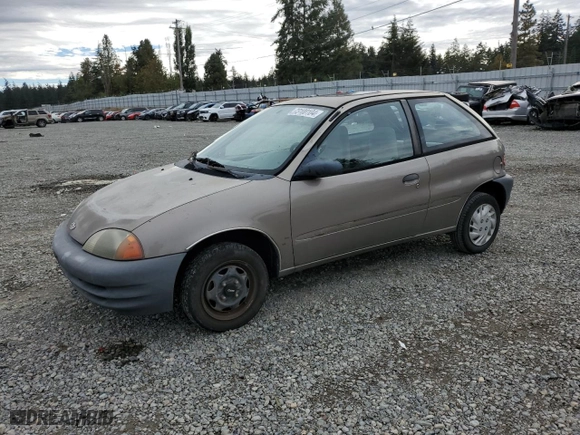 1998 Chevrolet Metro with VIN 2C1MR2262W6709093, listed as a Copart auction lot 73100104 with NaN miles and Salvage Title. Bid and sale history available at carsss.com. Image 1.
