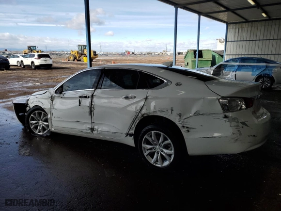2018 Chevrolet Impala LT with VIN 2G1105SA2J9153843, listed as a Copart auction lot 86921494 with 102,804 mi miles and Clean Title. Bid and sale history available at carsss.com. Image 2.