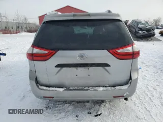 2016 Toyota Sienna L with VIN 5TDZK3DC5GS694814, listed as a Copart auction lot 44316025 with 149,886 mi miles and Salvage title. Bid and sale history available at DreamBid. Image 6.