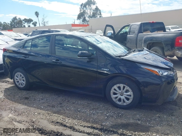 2022 Toyota Prius L Eco with VIN JTDKAMFUXN3163364, listed as a IAAI auction lot 41593914 with 43,948 mi miles. Bid and sale history available at carsss.com. Image 13.