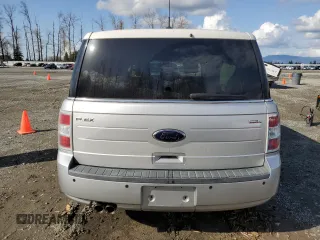 2010 Ford Flex SEL with VIN 2FMGK5CC6ABB18285, listed as a Copart auction lot 51531965 with 132,757 mi miles and Salvage Title. Bid and sale history available at carsss.com. Image 6.