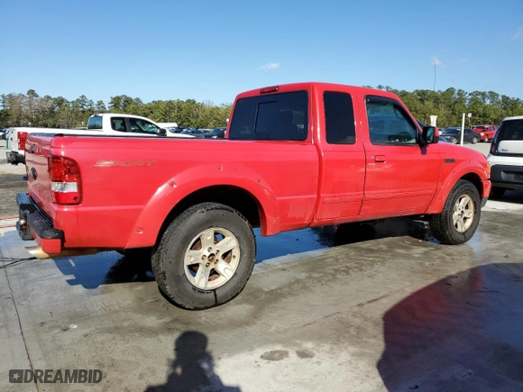 2006 Ford Ranger STX with VIN 1FTYR44E56PA01702, listed as a Copart auction lot 87126624 with 283,374 mi miles and Salvage Title. Bid and sale history available at carsss.com. Image 3.