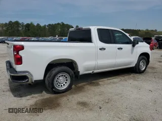 2020 Chevrolet Silverado 1500 Work Truck with VIN 1GCRWAEH8LZ334609, listed as a Copart auction lot 55708055 with 66,399 mi miles and Clean Title. Bid and sale history available at DreamBid. Image 3.