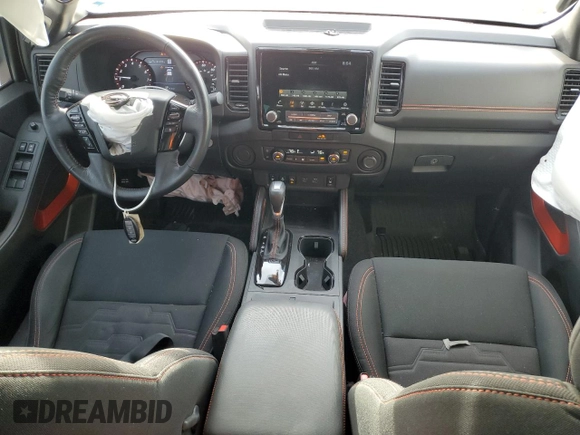 2022 Nissan Frontier SV with VIN 1N6ED1EJ2NN644110, listed as a Copart auction lot 56389655 with 32,812 mi miles and Salvage title. Bid and sale history available at DreamBid. Image 8.
