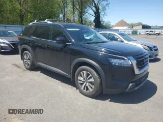 2024 Nissan Pathfinder SL with VIN 5N1DR3CC6RC211239, listed as a Copart auction lot 54295245 with 20,240 mi miles and Salvage title. Bid and sale history available at DreamBid. Image 4.