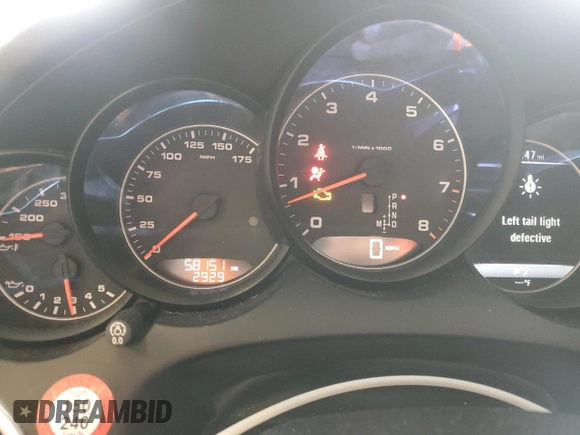 2018 Porsche Cayenne z VIN WP1AA2A24JKA01511, wystawiony jako Copart lot #47814185 z przebiegiem 58 151 mil mil oraz Szkoda całkowita • Salvage title. Historia ofert i sprzedaży dostępna na DreamBid. Obrazek 9.