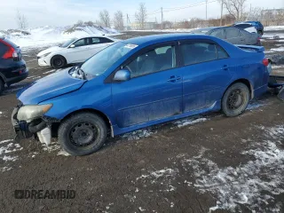 2009 Toyota Corolla with VIN 2T1BU40E29C081148, listed as a Copart auction lot 44716855 with 98,358 mi miles and Salvage Title. Bid and sale history available at carsss.com. Image 1.