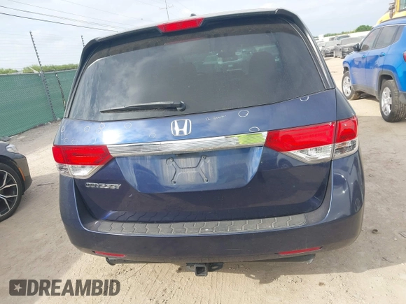 2015 Honda Odyssey EX-L z VIN 5FNRL5H62FB008681, wystawiony jako IAAI lot #42060381 z przebiegiem 128 372 mil mil oraz . Historia ofert i sprzedaży dostępna na DreamBid. Obrazek 16.