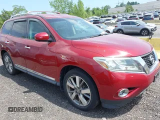 2013 Nissan Pathfinder SL with VIN 5N1AR2MM2DC642397, listed as a IAAI auction lot 42787490 with 168,365 mi miles and . Bid and sale history available at DreamBid. Image 1.