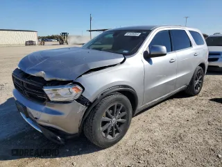 2020 Dodge Durango SXT Plus with VIN 1C4RDHAG7LC166394, listed as a Copart auction lot 81636064 with 100,021 mi miles and Salvage Title. Bid and sale history available at carsss.com. Image 1.