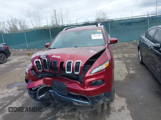 2017 Jeep Cherokee Limited with VIN 1C4PJMDB3HW635981, listed as a IAAI auction lot 42016204 with 73,698 mi miles. Bid and sale history available at carsss.com. Image 12.