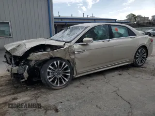 2017 Lincoln Continental Select with VIN 1LN6L9SP4H5637676, listed as a Copart auction lot 63292635 with 31,816 mi miles and Salvage title. Bid and sale history available at DreamBid. Image 1.