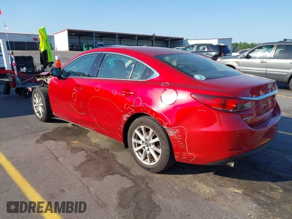 2015 Mazda 6 i Sport with VIN JM1GJ1U50F1210091, listed as a IAAI auction lot 42057091 with 78,253 mi miles. Bid and sale history available at carsss.com. Image 3.