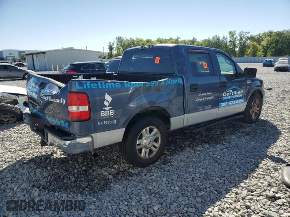2005 Ford F-150 XLT with VIN 1FTPW12525KF00815, listed as a Copart auction lot 48992075 with 274,735 mi miles and Salvage Title. Bid and sale history available at carsss.com. Image 3.