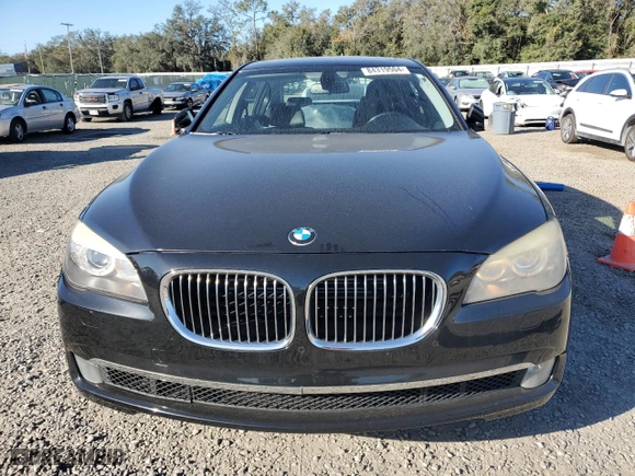 2012 BMW 7 Series 750Li with VIN WBAKB8C55CC965333, listed as a Copart auction lot 84319504 with 80,042 mi miles and Non Repairable. Bid and sale history available at carsss.com. Image 5.