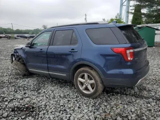 2017 Ford Explorer XLT with VIN 1FM5K8D85HGA83468, listed as a Copart auction lot 57416305 with 63,063 mi miles and Salvage title. Bid and sale history available at DreamBid. Image 2.
