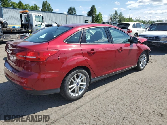2016 Ford Focus SE with VIN 1FADP3F28GL221688, listed as a Copart auction lot 61846645 with 82,934 mi miles and Salvage title. Bid and sale history available at DreamBid. Image 3.