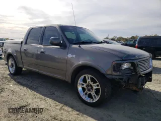 2002 Ford F-150 Harley Davidson with VIN 1FTRW07342KC78218, listed as a Copart auction lot 78273304 with 217,968 mi miles and Salvage Title. Bid and sale history available at carsss.com. Image 4.