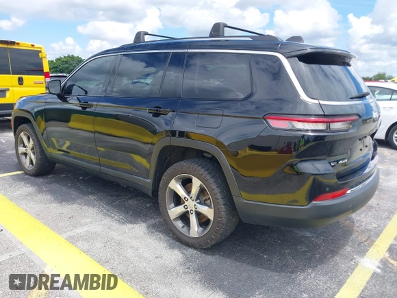 2022 Jeep Grand Cherokee Limited with VIN 1C4RJKBG6N8504491, listed as a IAAI auction lot 42740915 with 66,395 mi miles and . Bid and sale history available at DreamBid. Image 3.