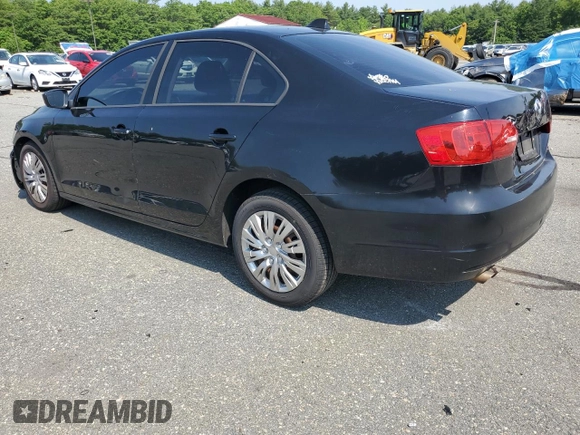 2012 Volkswagen Jetta S with VIN 3VW1K7AJ1CM342943, listed as a Copart auction lot 60465855 with 192,923 mi miles and Salvage title. Bid and sale history available at DreamBid. Image 2.