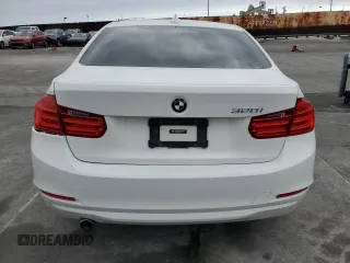 2013 BMW 3 Series 320i with VIN WBA3B1C52DF461625, listed as a Copart auction lot 48551355 with 60,253 mi miles and Salvage Title. Bid and sale history available at carsss.com. Image 6.