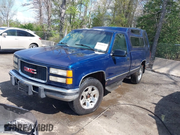 1996 GMC Sierra 1500 with VIN 1GTGC24F7TZ541482, listed as a IAAI auction lot 41968945 with 195,351 mi miles and . Bid and sale history available at DreamBid. Image 2.