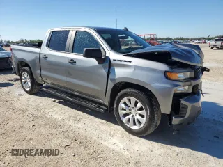 2020 Chevrolet Silverado 1500 Custom with VIN 3GCPWBEF6LG213718, listed as a Copart auction lot 81817404 with 85,969 mi miles and Non Repairable. Bid and sale history available at carsss.com. Image 4.