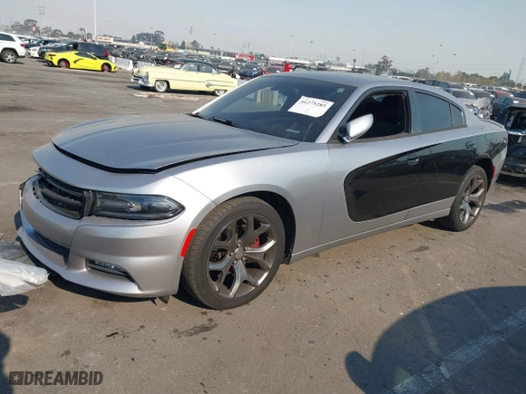 2015 Dodge Charger SXT with VIN 2C3CDXHG1FH866973, listed as a IAAI auction lot 41275285 with 91,517 mi miles. Bid and sale history available at carsss.com. Image 17.