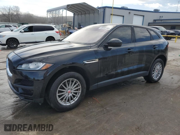 2017 Jaguar F-Pace 35t with VIN SADCS2BV3HA056133, listed as a Copart auction lot 46805165 with 92,506 mi miles and Clean Title. Bid and sale history available at DreamBid. Image 1.