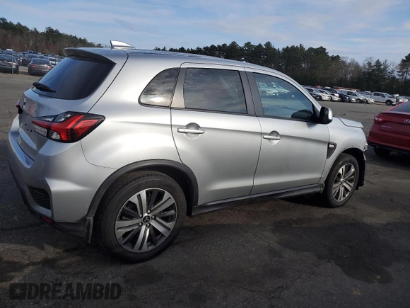 2022 Mitsubishi Outlander ES with VIN JA4APUAU3NU018835, listed as a Copart auction lot 50904185 with 44,773 mi miles and Non repairable. Bid and sale history available at DreamBid. Image 3.