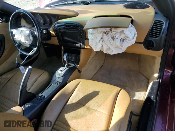 2000 Porsche Boxster z VIN WP0CA2983YU621350, wystawiony jako Copart lot #60596005 z przebiegiem 93 133 mil mil oraz Szkoda całkowita • Salvage title. Historia ofert i sprzedaży dostępna na DreamBid. Obrazek 8.
