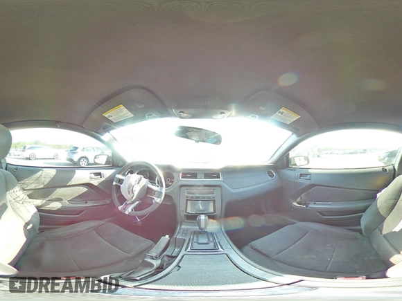 2014 Ford Mustang V6 with VIN 1ZVBP8AM7E5306060, listed as a Copart auction lot 53720565 with 130,024 mi miles and Salvage Title. Bid and sale history available at DreamBid. Image 14.