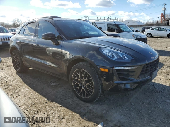 2018 Porsche Macan S with VIN WP1AB2A59JLB30846, listed as a Copart auction lot 87856245 with 57,832 mi miles and Salvage title. Bid and sale history available at DreamBid. Image 4.