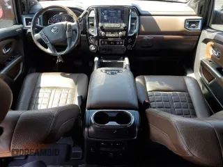 2021 Nissan Titan Pro-4X с VIN 1N6AA1ED8MN525896, выставлен на аукционе Copart как лот 58040055 с пробегом 39 043 миль миль и Списание • Salvage title. История ставок и продаж доступна на DreamBid. Изображение 10.