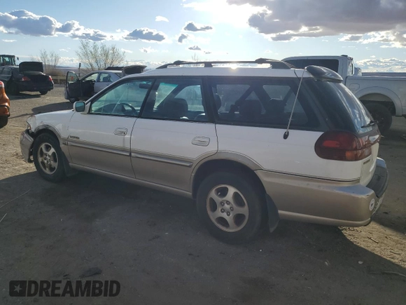 1999 Subaru Legacy Outback z VIN 4S3BG6857X7659668, wystawiony jako Copart lot #48240725 z przebiegiem 140 132 mil mil oraz Szkoda całkowita • Salvage title. Historia ofert i sprzedaży dostępna na DreamBid. Obrazek 2.