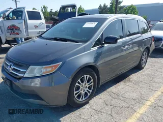 2011 Honda Odyssey EX-L with VIN 5FNRL5H64BB070836, listed as a IAAI auction lot 42520878 with 162,316 mi miles and . Bid and sale history available at DreamBid. Image 17.