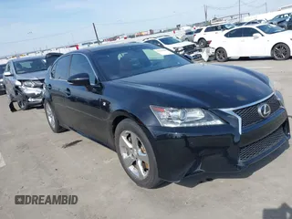 2013 Lexus GS 350 with VIN JTHBE1BL3D5008866, listed as a IAAI auction lot 41598986 with 115,617 mi miles. Bid and sale history available at carsss.com. Image 1.
