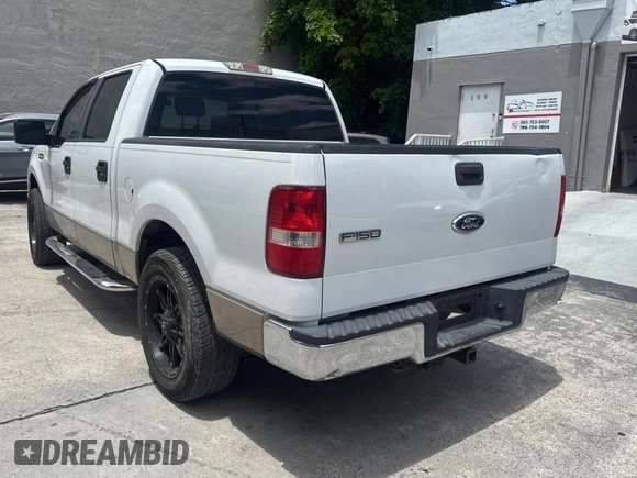 2008 Ford F-150 XLT with VIN 1FTPW12568FB43720, listed as a Copart auction lot 62142215 with 1,873,193 mi miles and Clean title. Bid and sale history available at DreamBid. Image 3.