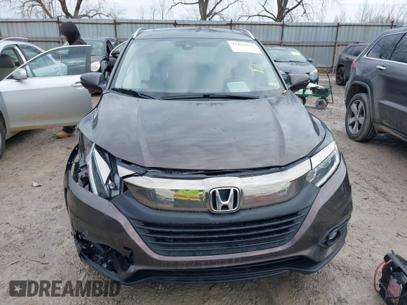 2021 Honda HR-V EX with VIN 3CZRU6H59MM720845, listed as a IAAI auction lot 41461037 with 32,716 mi miles. Bid and sale history available at carsss.com. Image 12.