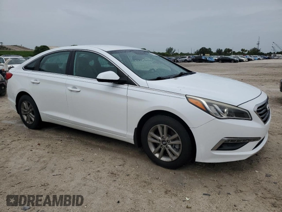 2015 Hyundai Sonata SE z VIN 5NPE24AF2FH232783, wystawiony jako Copart lot #59675925 z przebiegiem 100 748 mil mil oraz Czysty tytuł • Clean title. Historia ofert i sprzedaży dostępna na DreamBid. Obrazek 4.