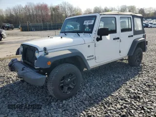 2016 Jeep Wrangler Unlimited Sport with VIN 1C4BJWDG4GL235252, listed as a Copart auction lot 54218885 with 118,849 mi miles and Salvage Title. Bid and sale history available at DreamBid. Image 1.
