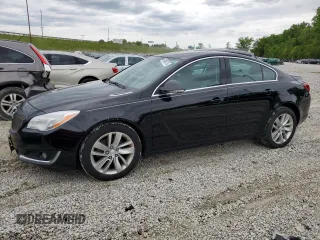 2015 Buick Regal Premium I z VIN 2G4GN5EX1F9156500, wystawiony jako Copart lot #58484775 z przebiegiem 114 379 mil mil oraz Szkoda całkowita • Salvage title. Historia ofert i sprzedaży dostępna na DreamBid. Obrazek 1.