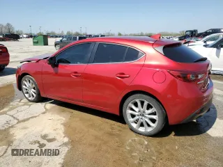 2015 Mazda 3 S Grand Touring with VIN JM1BM1M31F1268906, listed as a Copart auction lot 51821515 with 111,662 mi miles and Salvage title. Bid and sale history available at DreamBid. Image 2.