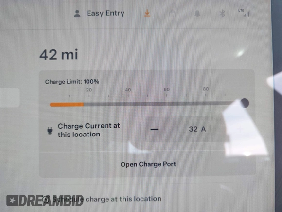 2022 Tesla Model 3 with VIN 5YJ3E1EA9NF295890, listed as a IAAI auction lot 41175917 with 42,230 mi miles and . Bid and sale history available at DreamBid. Image 18.